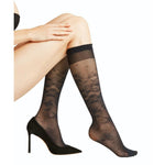 Falke Dames Panty Kniekousen Charleston KH 41839 - Jambelles