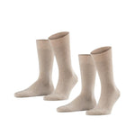 Falke Heren Sokken Happy DP SO 2P 14610 - Jambelles