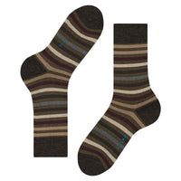 Falke Heren Sokken Tinted StripeSO 13279 - Jambelles