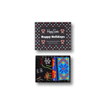 Happy Socks Dames & Heren Fantasie Sokken 2-Pack Ho Gift set 2P XHOH02 - Jambelles