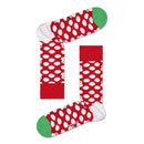 Happy Socks Dames & Heren Fantasie Sokken Big Dot Snowman Sock BDS01 - Jambelles