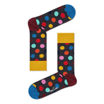 Happy Socks Dames & Heren Fantasie Sokken Big Dot Sock BDO01 - Jambelles