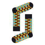 Happy Socks Dames & Heren Fantasie Sokken Brick Sock BRC01 - Jambelles