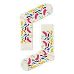 Happy Socks Dames & Heren Fantasie Sokken Brush Stroke BRU01 - Jambelles