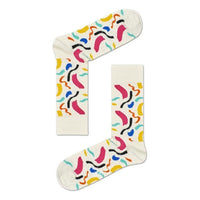 Happy Socks Dames & Heren Fantasie Sokken Brush Stroke BRU01 - Jambelles