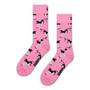Happy Socks Dames & Heren Fantasie Sokken Cow Sock P003190 - Jambelles