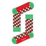 Happy Socks Dames & Heren Fantasie Sokken Filled Optic FIO01 - Jambelles