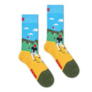 Happy Socks Dames & Heren Fantasie Sokken Golf Field Sock P004858 - Jambelles