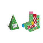 Happy Socks Dames & Heren Fantasie Sokken Holiday Gift-Box XMAS08 - Jambelles