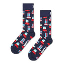 Happy Socks Dames & Heren Fantasie Sokken Holiday Shopping Sock HSS01 - Jambelles