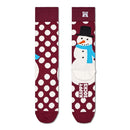 Happy Socks Dames & Heren Fantasie Sokken Jumbo Snowman Sock P001873 - Jambelles