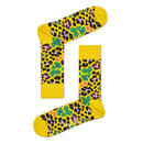Happy Socks Dames & Heren Fantasie Sokken Multi Leopard Sock MLE01 - Jambelles