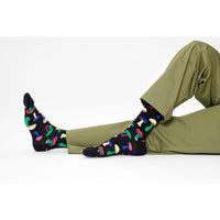 Happy Socks Dames & Heren Fantasie Sokken Mushroom Sock MMU01 - Jambelles