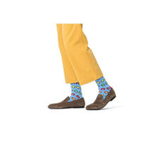 Happy Socks Dames & Heren Fantasie Sokken Mushroom Stripe Sock P003648 - Jambelles