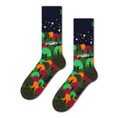 Happy Socks Dames & Heren Fantasie Sokken Night Driving Sock P003203 - Jambelles
