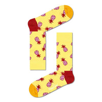 Happy Socks Dames & Heren Fantasie Sokken Pineapple Sock PNA01 - Jambelles