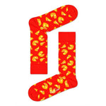 Happy Socks Dames & Heren Fantasie Sokken Pizza Sock PIZ01 - Jambelles