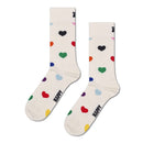 Happy Socks Dames & Heren Fantasie Sokken Pride Heart Sock P004522 - Jambelles