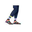 Happy Socks Dames & Heren Fantasie Sokken Pride Stripe Sock P003223 - Jambelles