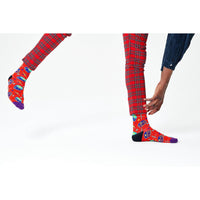 Happy Socks Dames & Heren Fantasie Sokken Queen Radio Gaga QUE01 RGG - Jambelles