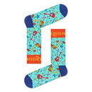 Happy Socks Dames & Heren Fantasie Sokken Queen The Works Sock QUE01 TW - Jambelles