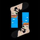 Happy Socks Dames & Heren Fantasie Sokken Road Trip Sock ROA01 - Jambelles