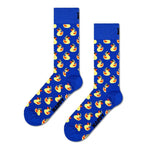 Happy Socks Dames & Heren Fantasie Sokken Rubber Duck Sock P001826 - Jambelles