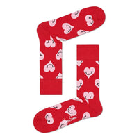 Happy Socks Dames & Heren Fantasie Sokken Smiley Heart Sock SMH01 - Jambelles