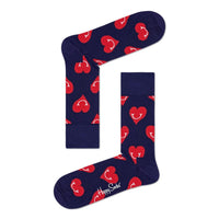 Happy Socks Dames & Heren Fantasie Sokken Smiley Heart Sock SMH01 - Jambelles