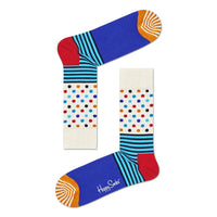 Happy Socks Dames & Heren Fantasie Sokken Stripe Dot Sock SDO01 - Jambelles