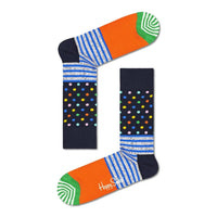 Happy Socks Dames & Heren Fantasie Sokken Stripe Dot Sock SDO01 - Jambelles