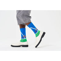 Happy Socks Dames & Heren Fantasie Sokken Tennis Sock P002589 - Jambelles
