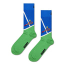 Happy Socks Dames & Heren Fantasie Sokken Tennis Sock P002589 - Jambelles