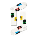 Happy Socks Dames & Heren Fantasie Sokken The Beatles 4-Pack Gift Set 4P XBEA09 - Jambelles