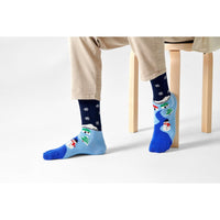 Happy Socks Dames & Heren Fantasie Sokken The Little House on the Snowland TLH01 - Jambelles