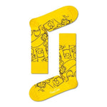 Happy Socks Dames & Heren Fantasie Sokken The Simpsons Family Sock SIM01 - Jambelles