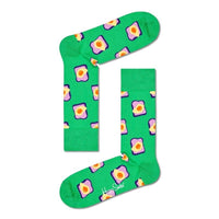 Happy Socks Dames & Heren Fantasie Sokken Toast Sock TOT01 - Jambelles