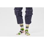 Happy Socks Dames & Heren Fantasie Sokken Veggie Stripe Sock P000135 - Jambelles