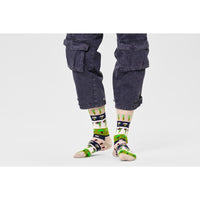 Happy Socks Dames & Heren Fantasie Sokken Veggie Stripe Sock P000135 - Jambelles