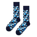 Happy Socks Dames & Heren Fantasie Sokken Waves Sock P000036 - Jambelles