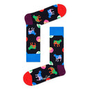 Happy Socks Dames & Heren Fantasie Sokken Ying Yang Cow Sock YYC01 - Jambelles