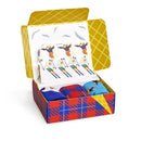Happy Socks Kinder Sokken 3-Pack Downhill Skiing Set 3P XDSK08 - Jambelles