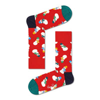 Happy Socks Kinder Sokken 3-Pack Snowman Socks Gift Set 3P XSNO08 - Jambelles