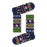 Happy Socks Kinder Sokken 4-Pack Gingerbread Cookies 4P XGCO09 - Jambelles
