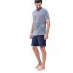 Heren Broek kort katoen Mey Loungewear 24650 - Jambelles