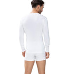 Heren T-Shirt Shirt met lange mouwen Mey Basics 49004 - Jambelles