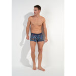 Hom Heren Boxer Briefs Bali 402854 P0RA Navy print - Jambelles