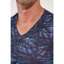 Hom Heren Hemd T-Shirt V Neck Star Island 403109 - Jambelles