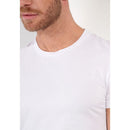 Hom Heren Shirt/Hemd Supreme Cotton Tee-Shirt Crew Neck 401330 - Jambelles