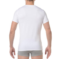 Hom Heren Shirt/Hemd T-shirt V Neck korte mouw 10149789 - Jambelles